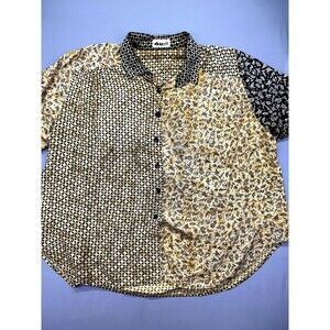 We Be Bop Patchwork Tunic Top Size 5XL‎ Chest Size 66" Boho Women